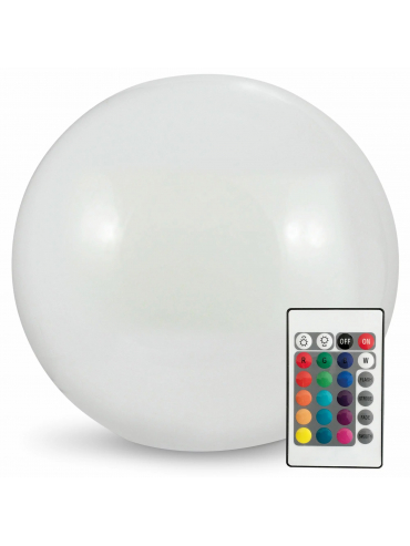 Lampa solarna KULA RGB+3000K + PILOT 40cm 311368