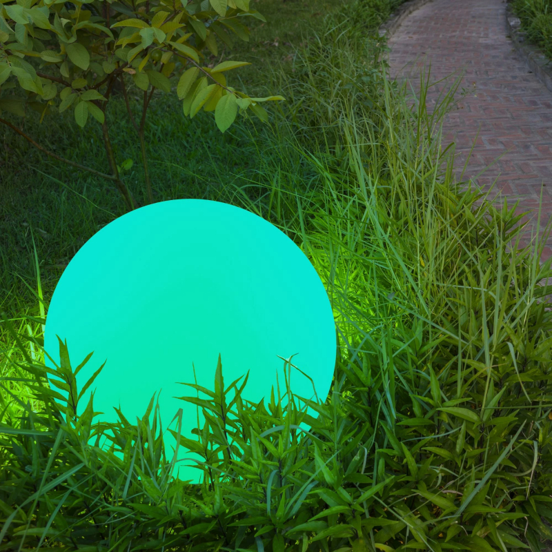 Lampa solarna KULA RGB+3000K + PILOT 40cm 311368