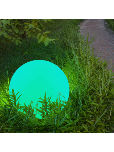 Lampa solarna KULA RGB+3000K + PILOT 40cm 311368