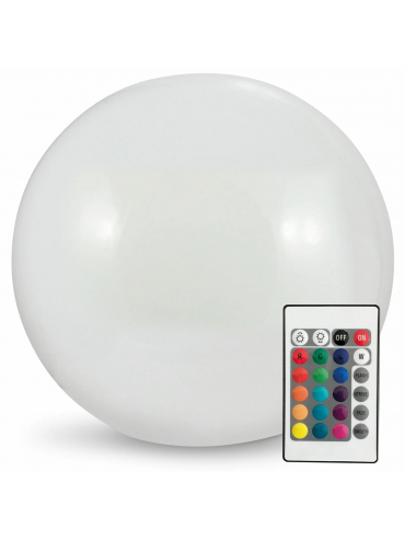 Lampa solarna KULA RGB+3000K + PILOT 30cm 311351