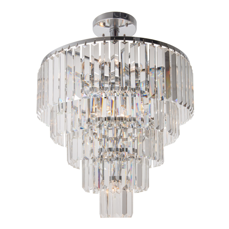 Lampa sufitowa AMEDEO FC17106/6+3+1-CHROME+CL