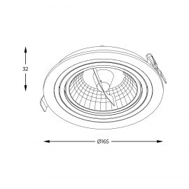 Spot CHUCK 111 SL ROUND ARGU10-054