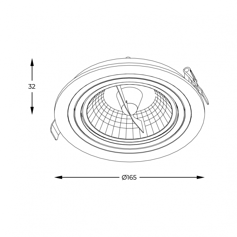 Spot CHUCK 111 SL ROUND ARGU10-054