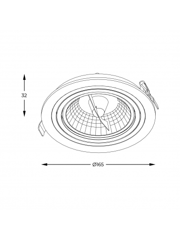 Spot CHUCK 111 SL ROUND ARGU10-054