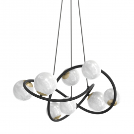 Lampa wisząca NISYRO MD4922-8-EBGN