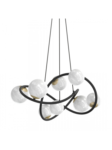 Lampa wisząca NISYRO MD4922-8-EBGN