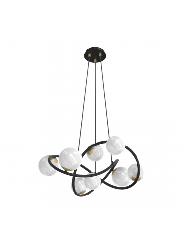 Lampa wisząca NISYRO MD4922-8-EBGN