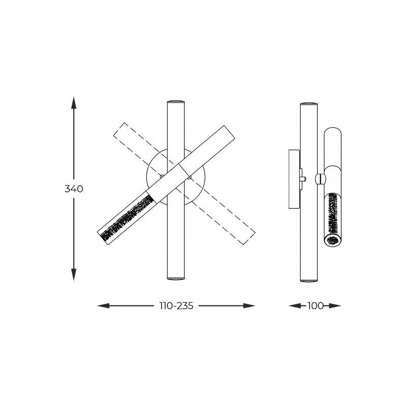 Kinkiet ONE W0461-03L-P7SD