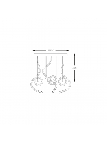 Lampa sufitowa BALBO 2023573-GD