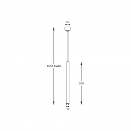 Lampa wisząca LOYA P0461-01A-P7P7