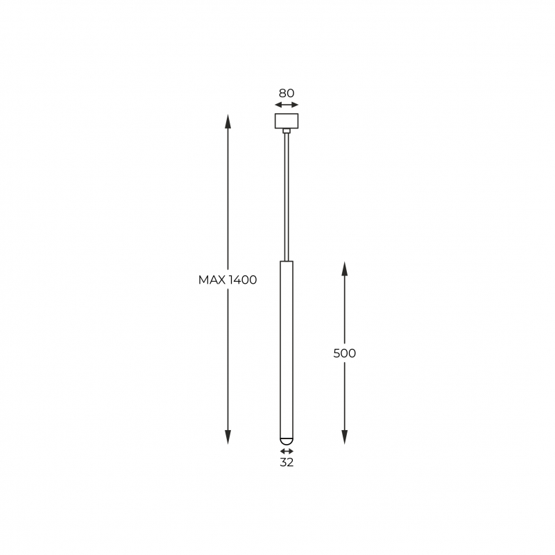 Lampa wisząca LOYA P0461-01A-P7P7