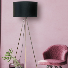 Lampa podłogowa INGA H06-GD-BK