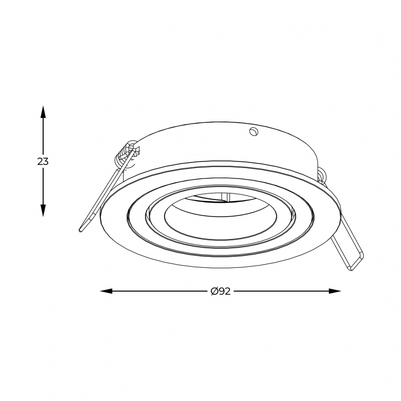 Spot RONDOO DL ROUND ARGU10-039