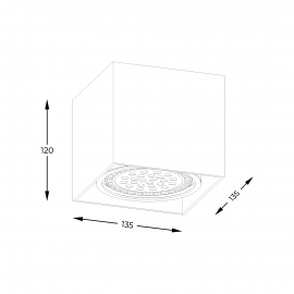 Spot BOX 1 WH ACGU10-114