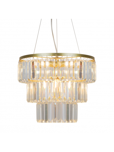 Lampa wisząca TIFANNY P17127-4-1GD