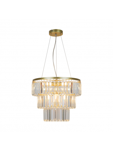 Lampa wisząca TIFANNY P17127-4-1GD