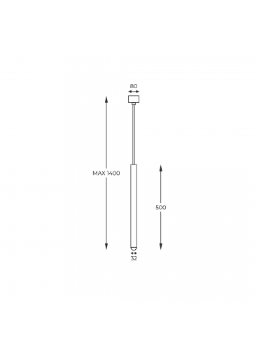 Lampa wisząca LOYA P0461-01A-K4K4