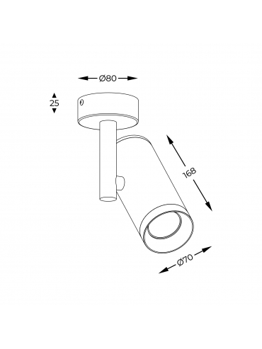 Spot TORI SL 2 20015-BK