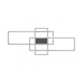 Lampa sufitowa ERVI MX7907-3B-3BT