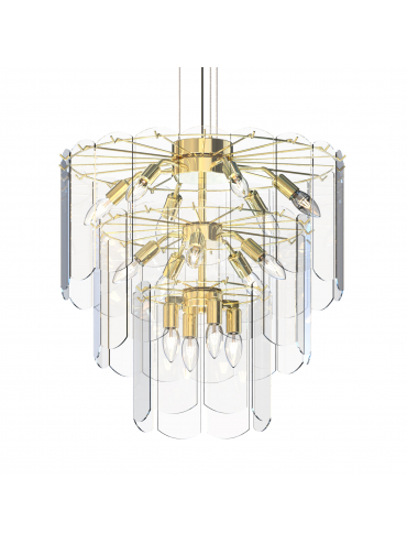 Lampa wisząca NIRA MD3523-14L-EGN
