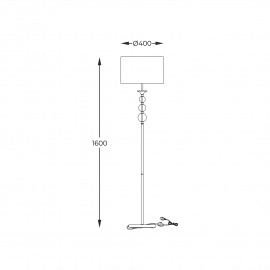 Lampa podłogowa REA RLL93163-1W