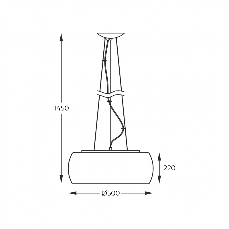 Lampa wisząca CRYSTAL P0076-06X-F4FZ