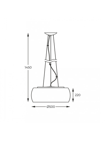 Lampa wisząca CRYSTAL P0076-06X-F4FZ