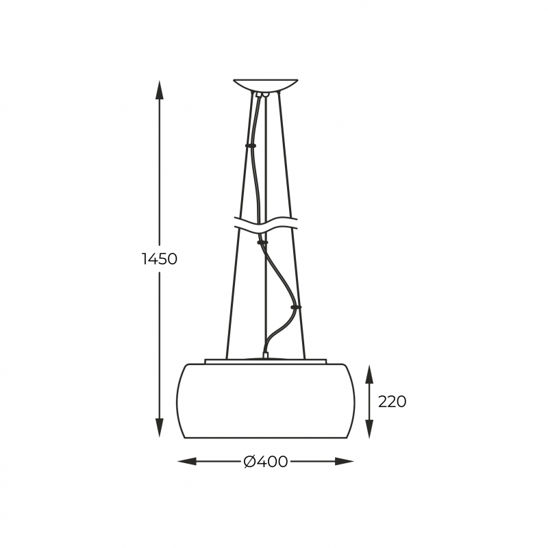 Lampa wisząca CRYSTAL P0076-05L-F4FZ