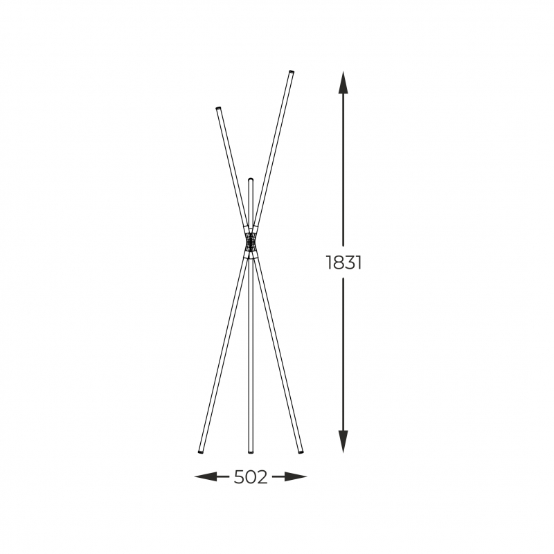 Lampa podłogowa LAUTARO 1005