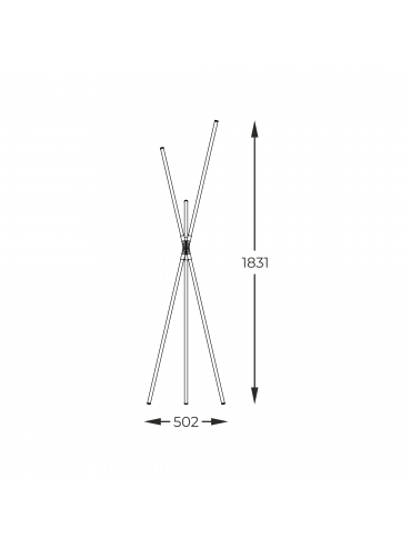 Lampa podłogowa LAUTARO 1005