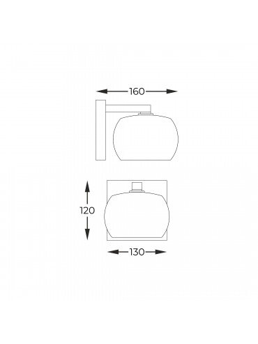 Kinkiet CRYSTAL W0076-01A-B5FZ