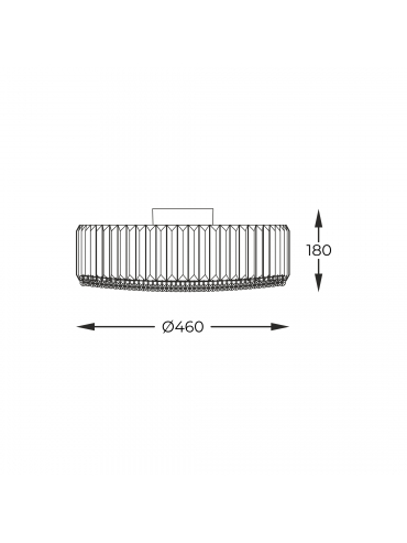 Lampa sufitowa PRINCE C0360-05B-F4AC