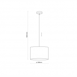 Lampa wisząca JUTA 6580