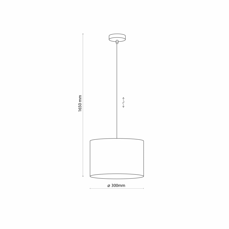 Lampa wisząca JUTA 6580