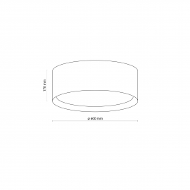 Lampa sufitowa JUTA 6584