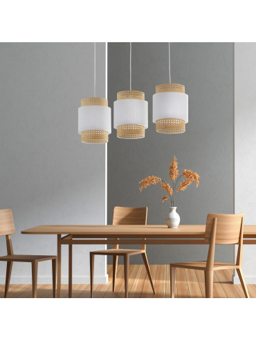 Lampa wisząca BOHO WHITE 6531
