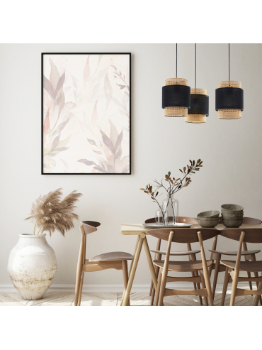 Lampa wisząca BOHO BLACK 6549
