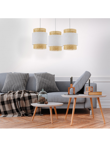 Lampa wisząca BOHO WHITE 6537