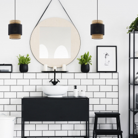 Lampa wisząca BOHO BLACK 6540