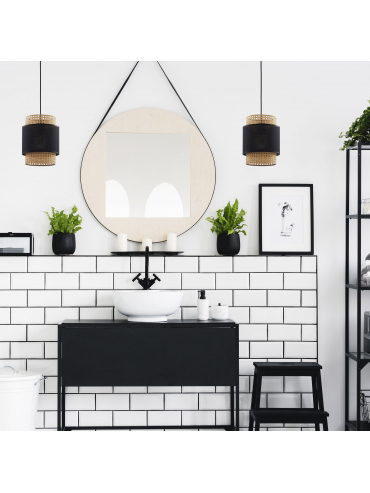 Lampa wisząca BOHO BLACK 6540