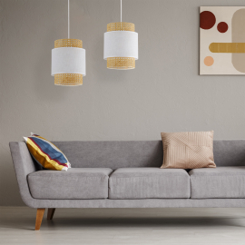 Lampa wisząca BOHO WHITE 6528