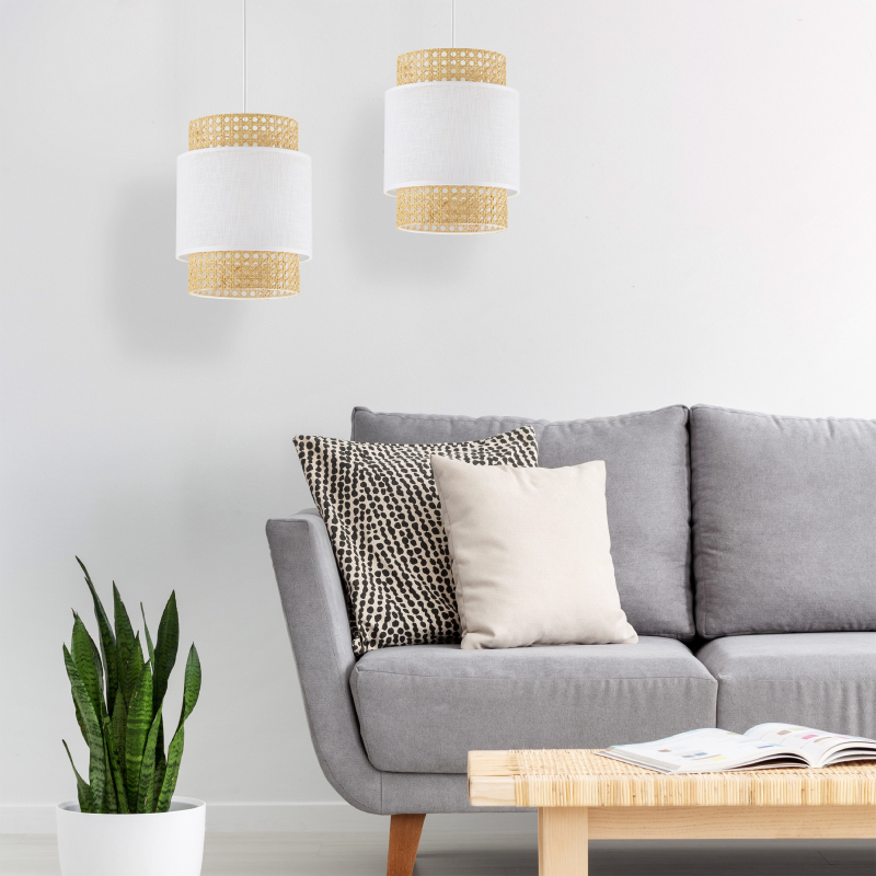 Lampa wisząca BOHO WHITE 6528
