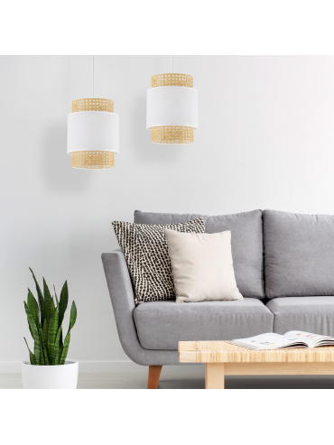 Lampa wisząca BOHO WHITE 6528
