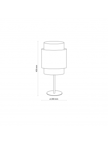 Lampa stołowa BOHO BLACK 5567