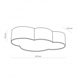 Lampa sufitowa CLOUD 3145