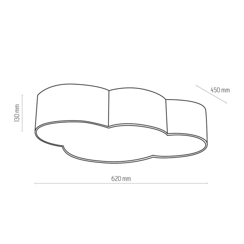 Lampa sufitowa CLOUD 3145