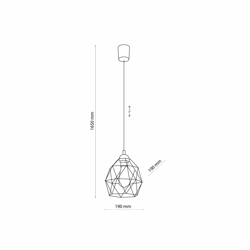 Lampa wisząca GALAXY 1638