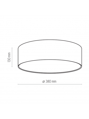 Lampa sufitowa RONDO KIDS 3229