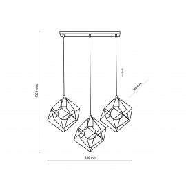 Lampa wisząca ALAMBRE 2699