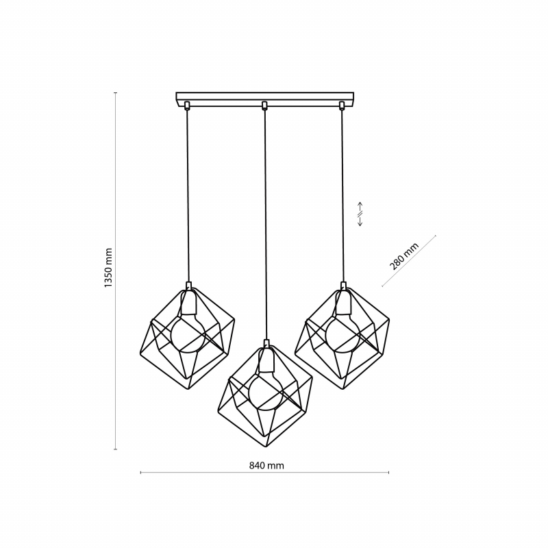 Lampa wisząca ALAMBRE 2699